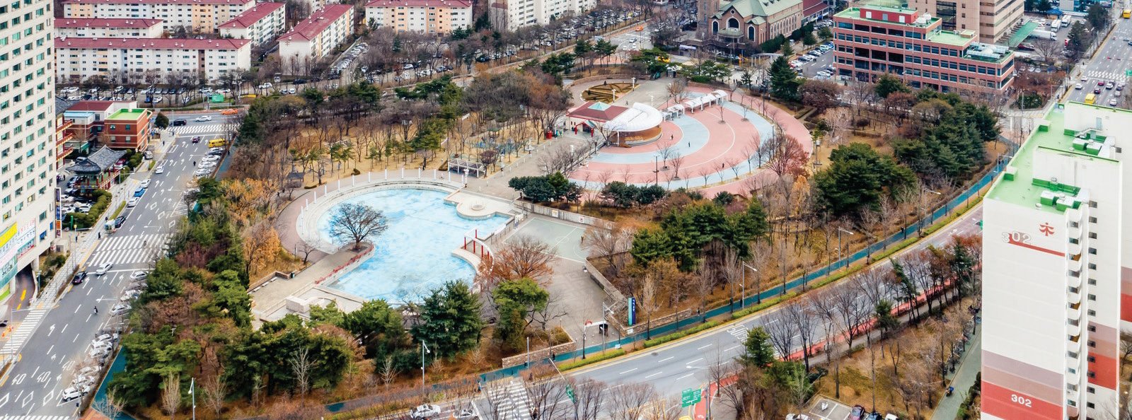 목동의 녹지체계