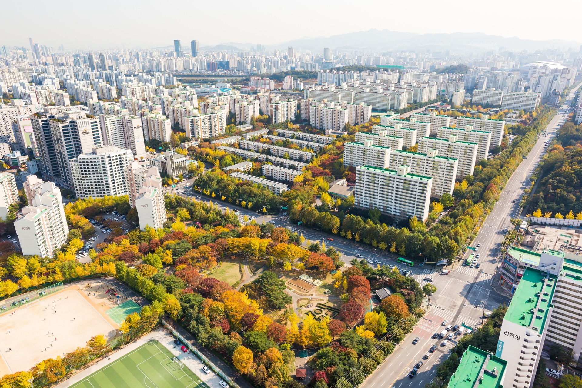 2016년 신트리공원 입구
